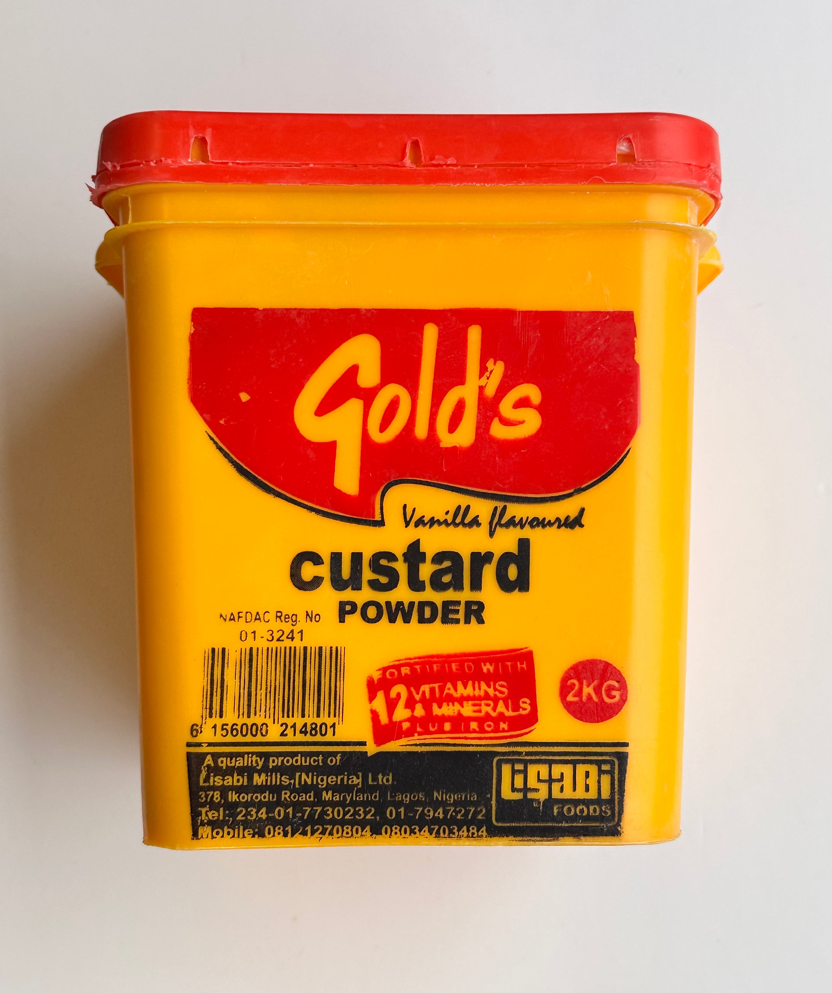 Gold custard