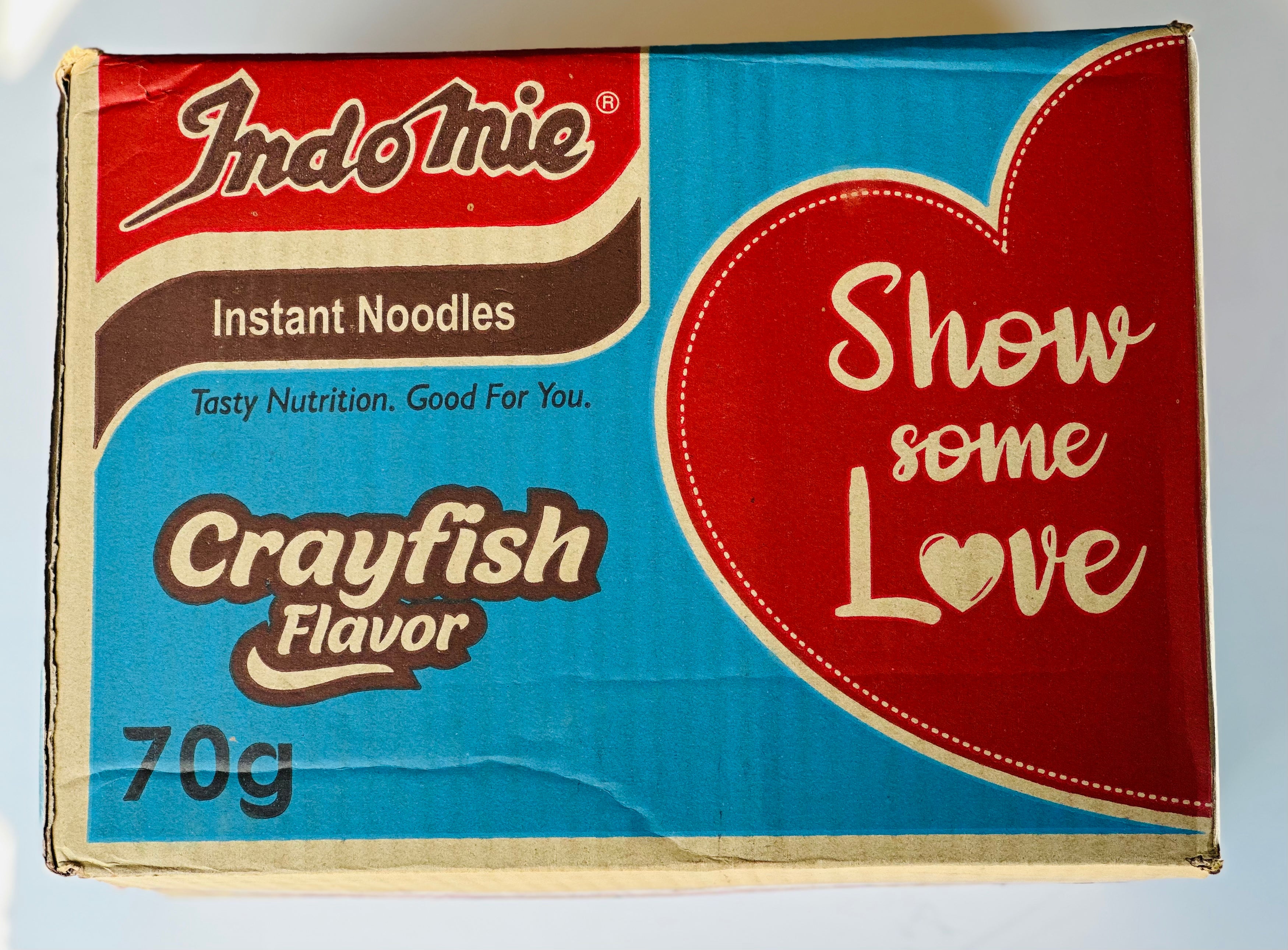 Indomie crayfish